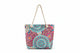 Ginger Bear Boutique Stylish Sandproof Waterproof Beach Tote Bag with Zipper Pocket