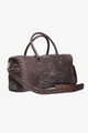 HeartBeat Driftwood Full Grain Leather Duffle Bag