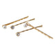 Adorn by Mae Pearl And Diamante Hair Slides 4 Pack