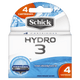 Schick Hydro 5 Cartridges 4 Pack