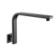 Ania Curved Square Shower Arm for Overhead Rain Shower Head 400mm