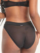Kayser Be You High Cut Mesh Brief - Licorice