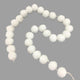 Theatre Seasonal Decor White Ball Garland
