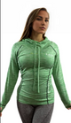 P.O.S.E Comfort Long Sleeve Gym Sports Top with Hoodie