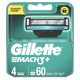 Gillette Mach3+ Replacement Cartridges 4 Pack