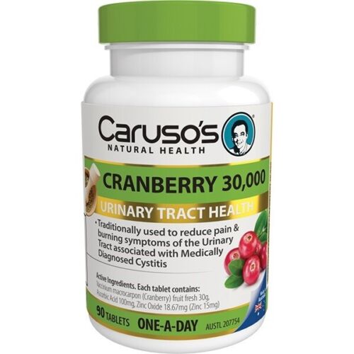 Caruso's Cranberry 30000 90 Tablets