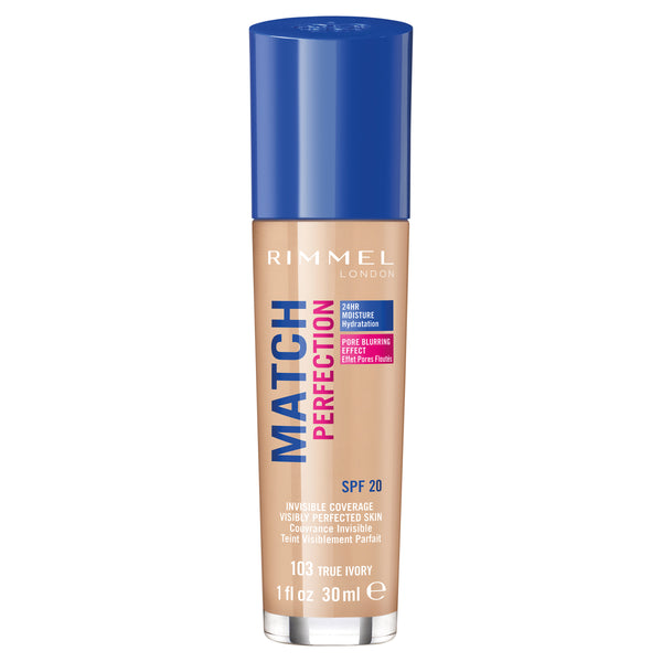 Rimmel Match Perfection Foundation 103 True Ivory