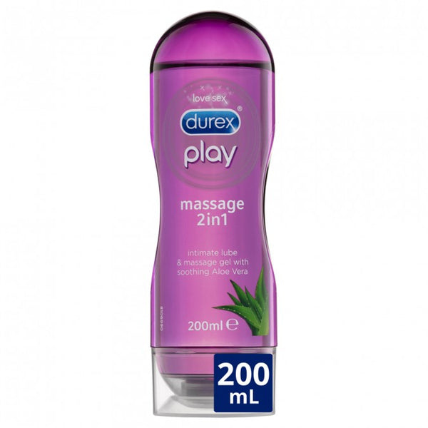 Durex Play Massage 2 in 1 Lubricant Intimate Lube & Massage Gel 200mL