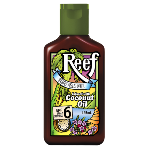 Reef Coconut Sun Tan Oil Spf6 125ML