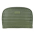 Wicked Sista Cosmetic Bag Quilted Khaki Medium Round Shell