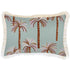 Escape to Paradise Cushion Cover Coastal Fringe Oasis Seafoam 35CM X 50CM