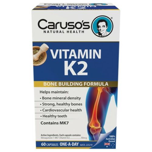 Caruso's Vitamin K2 60 Capsules