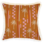 Escape to Paradise Cushion Cover Coastal Fringe Morocco 45CM X 45CM