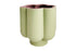 Urban Groovy Flower Planter Pot Green and Purple 16.5CM