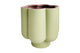 Urban Groovy Flower Planter Pot Green and Purple 16.5CM