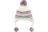 Foote Street Unisex Multi Stripe Beanie With Pom Pom For Kids