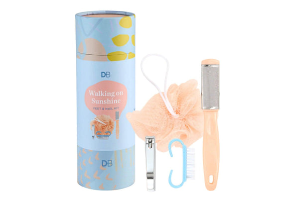 DB Cosmetics Walking On Sunshine Foot & Nail Care Kit