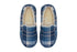 Snuggups Mens Moccasin Slippers Navy Plaid Eu 45 To 46