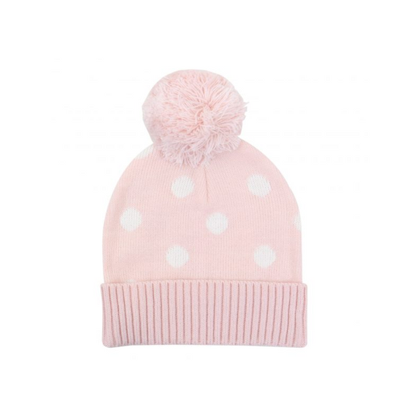 Wicked Sista Foote Street Mini Spot Beanie With Pom Pom Multi