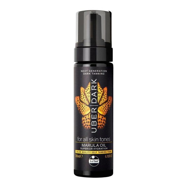 LE TAN UBER DARK FOAM MARULA OIL 200ML