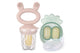Haakaa Freeze N Feed Mini Combo for Teething and Solids Pink
