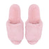Snuggups Womens Open Toe Plush Slippers Blush Pink Eu35-37