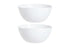Luminarc Dinnerware Ammonite Serving Bowl 23x10.5CM Set of 2