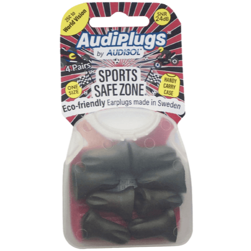 Audiplugs Sports Safe Zone 4 Pairs