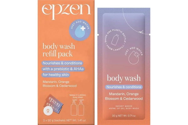 Epzen Wash Mandarin 2 X 20g Sachets