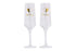 Splosh Wedding Wife And Hubby Stemless Wine Glass Set 590ML