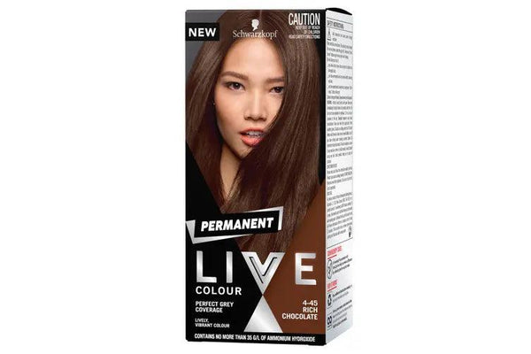 Schwarzkopf LIVE Colour Permanent 4.45 Rich Chocolate