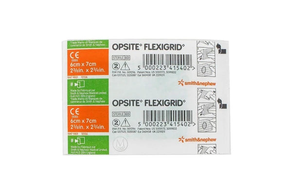 Opsite Flexigrid Dressing 6cm x 7cm - Single Dressing (1 Pack)