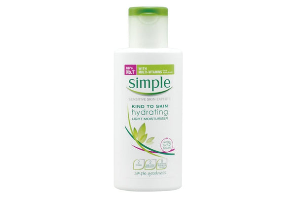 Simple Kind To Skin Moisturiser Daily Hydrating Light 125ML