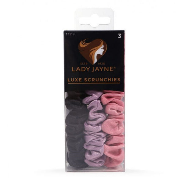 Lady Jayne Luxe Scrunchies Small 3 Pack