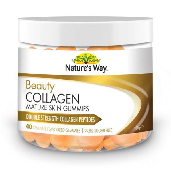 Natures Way Beauty Collagen Mature Skin 40 Gummies