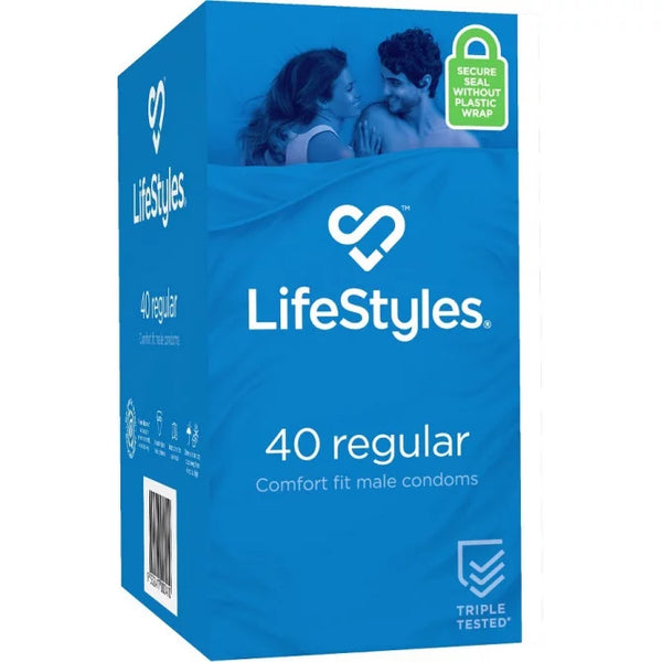 LifeStyles Regular Condoms 40 Pack