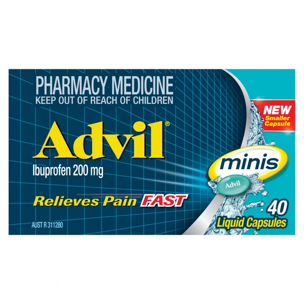 Advil Minis Liquid Capsules 40 Capsules