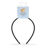 Lady Jayne Thin Satin Headband 1 Pack Assorted