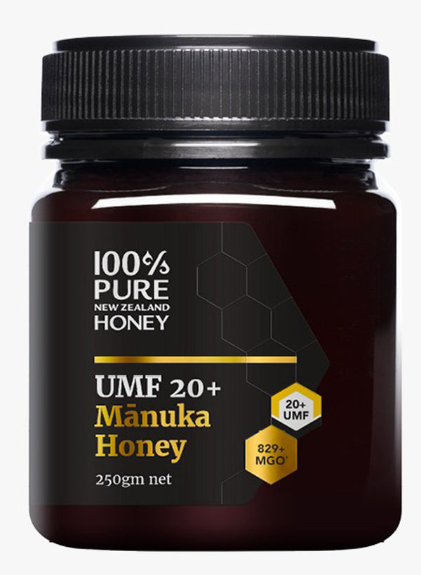 100% Pure New Zealand Manuka Honey UMF 20+ MGO