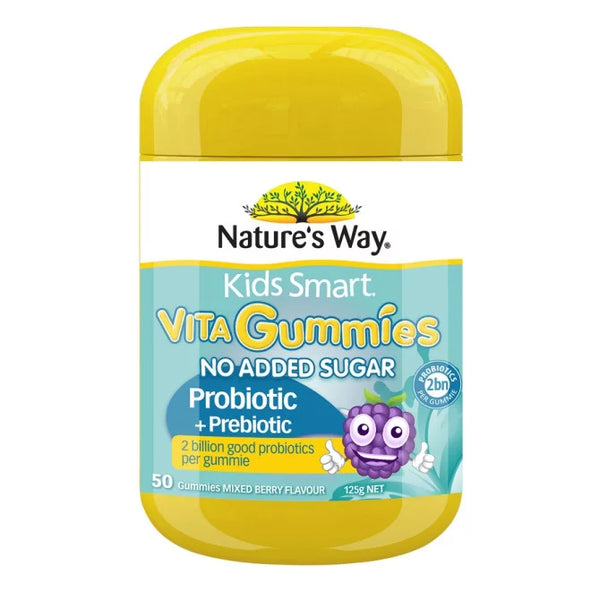 Nature's Way Kids Smart Vita Gummies Probiotic + Prebiotic 50s