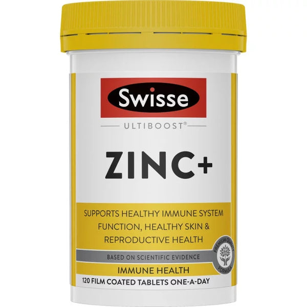 Swisse Ultiboost Zinc+ 120 Tablets