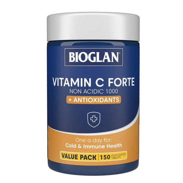 Bioglan Vitamin C Forte Non Acidic 1000MG + Antioxidants Tab 150