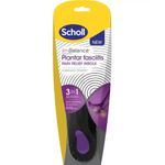 Scholl In Balance Pain Relief Plantar Fasciitis Orthotic Insole Medium