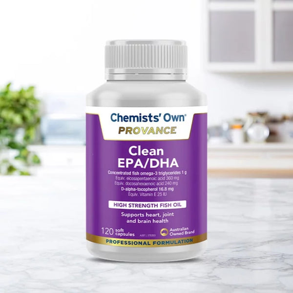 Chemists Own Provance Clean EPA DHA 120 Capsules