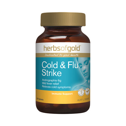 Herbs Of Gold Cold & Flu Strike Tablet 30