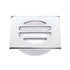 Mildon Grate Heavy Brass 50mm Square Chrome (One Piece)