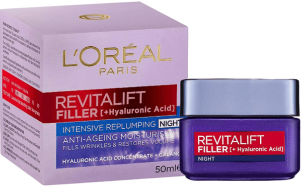 L'Oreal RevitaLift Filler Night Moisturiser 50ml