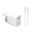 Igear 25W PD USB C Fast Charger with Type C to Type C Cable