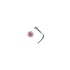 Adnohr 8054 Stainless Steel Daisy Nose Stud Rose Tone
