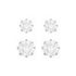Adnohr Sensation CZ 5mm 6mm Set Rh 5711